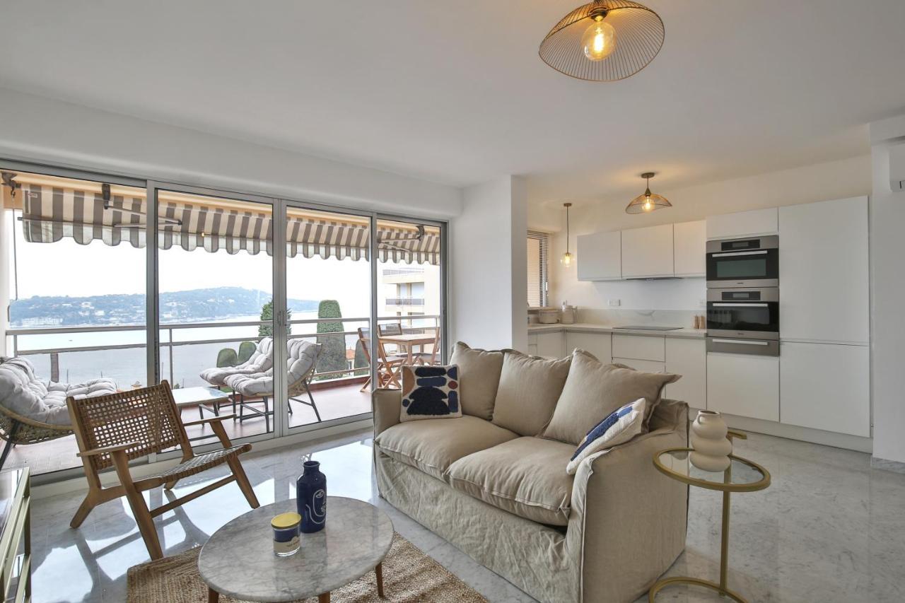 Sublime Appartement Vue Mer. Parking/Piscine/Clim Villefranche-sur-Mer Dış mekan fotoğraf
