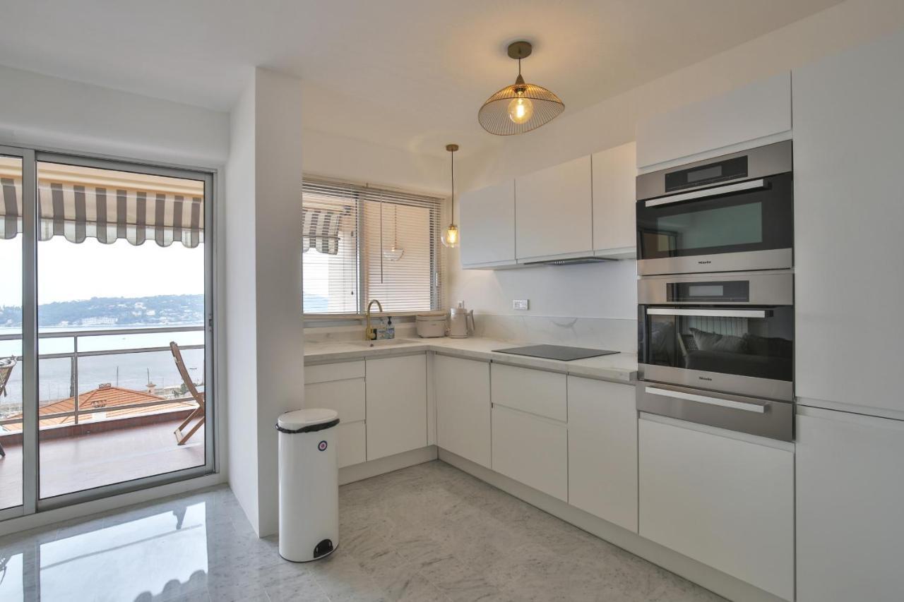 Sublime Appartement Vue Mer. Parking/Piscine/Clim Villefranche-sur-Mer Dış mekan fotoğraf