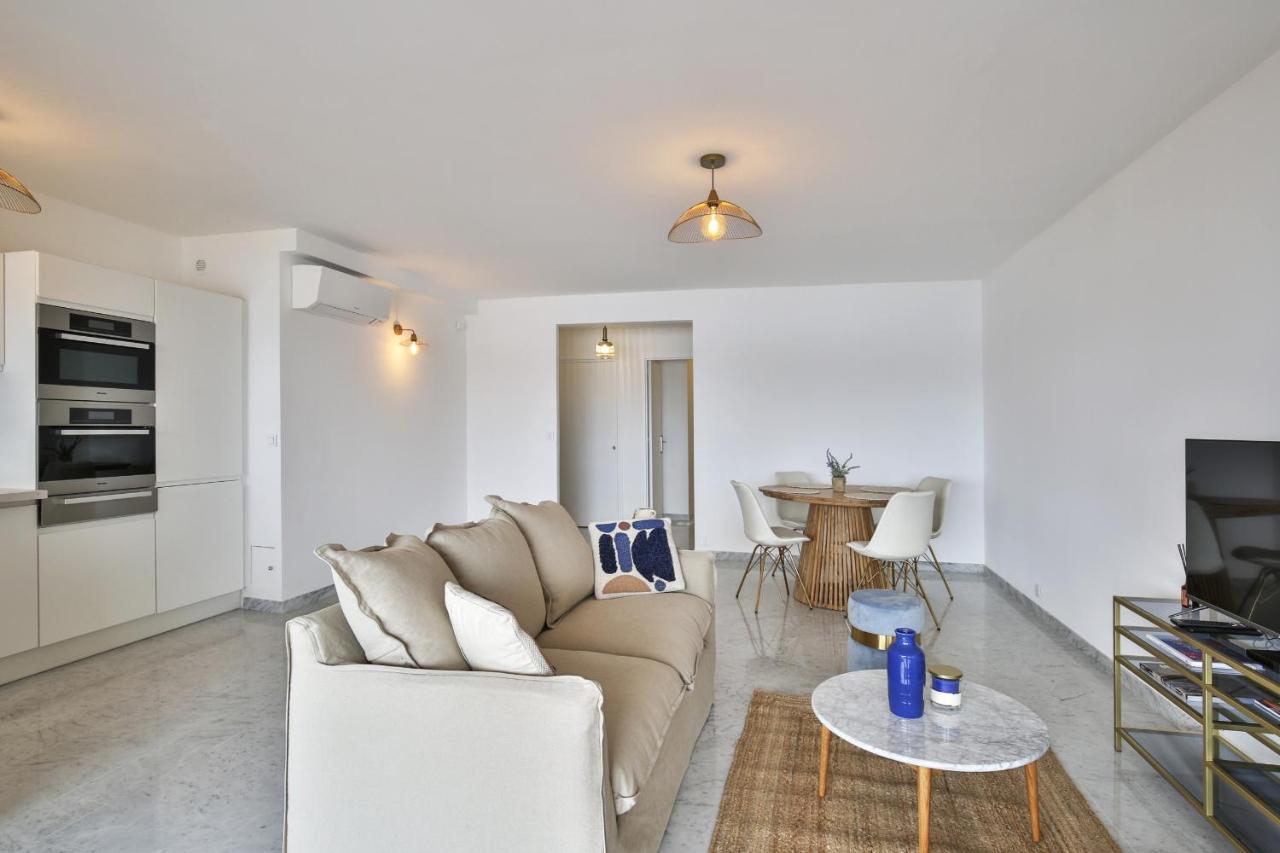 Sublime Appartement Vue Mer. Parking/Piscine/Clim Villefranche-sur-Mer Dış mekan fotoğraf